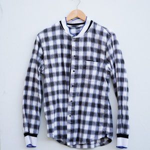 Kit & Ace Men's Cashmere Gingham Check Button Down